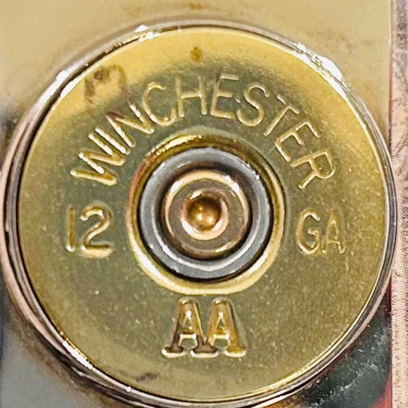 N5-NEW Winchester 12 Gauge Bullet Money Clip - Picture 4 of 6